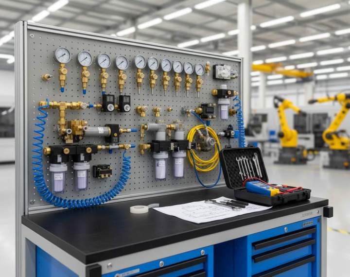 Dépannage pneumatique industriel à Sainte-Suzanne