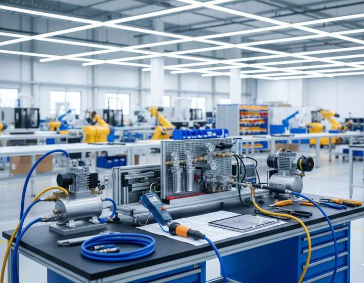 Dépannage pneumatique industriel Sainte-Suzanne